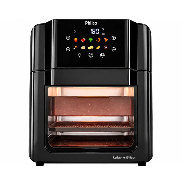 Air Fryer Fritadeira 15l 10 Funções 1900w Paf15c 127v Philco