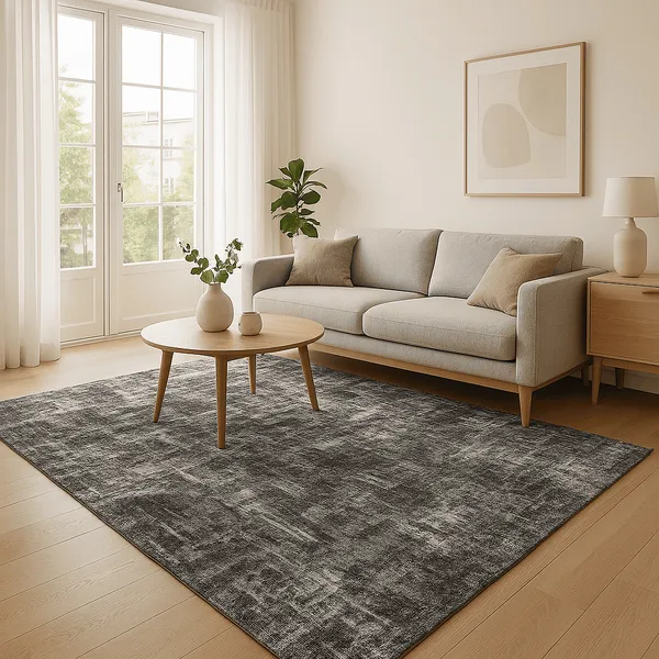 Tapete Jacquard Grande 4x2m Antiderrapante Geométrico para Sala, Quarto e Escritório