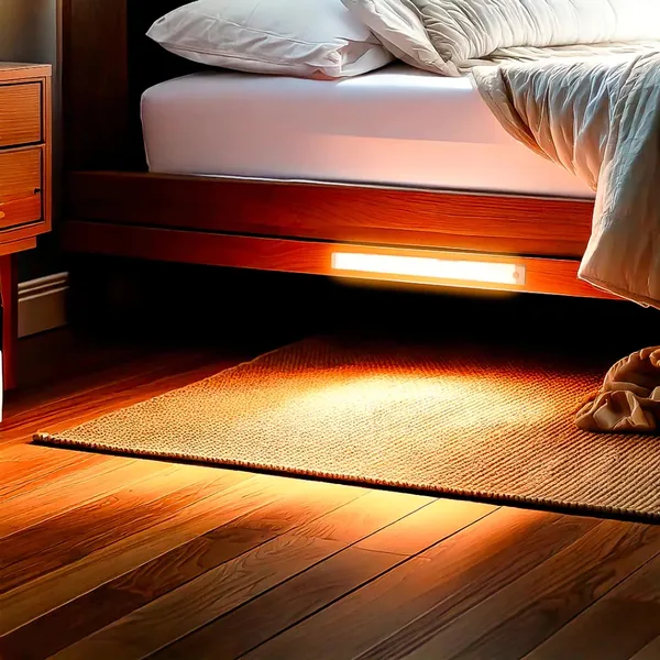 10/30/50cm Smart Luminária Inteligente Ultra LED com sensor de movimento sem fio Recarregável USB para Baixo do Armário