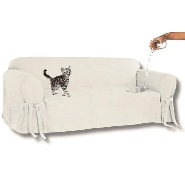 Capa para Sofá em Acquablock 100% Impermeável Protetor Casa Pet Criança Sala (1,2,3,4,5,6 lugares)