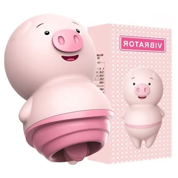 Vibrador Feminino Sugador de Clitoris Porquinho Sex Shop 3026