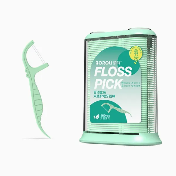 200pçs Fio dental de menta / Em Forma De Arco Ultra Fina Higiene oral profissional anti-quebra