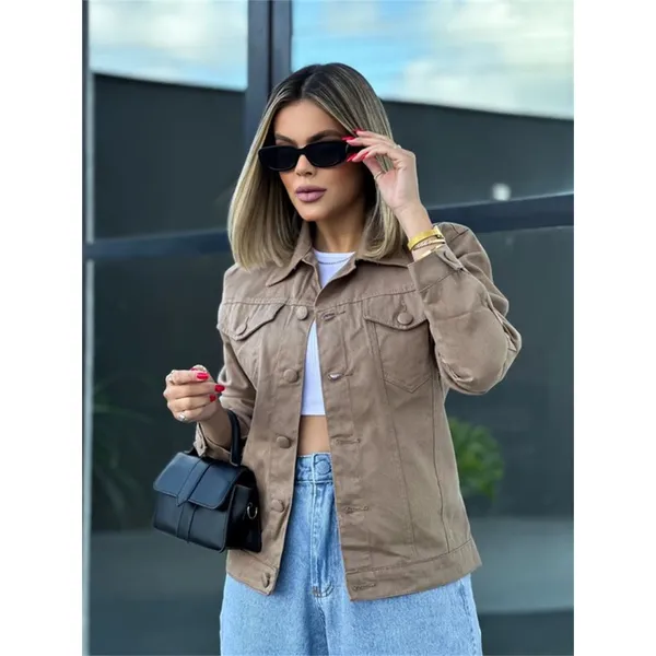 Jaqueta Jeans Feminina Linha ​Premium 008