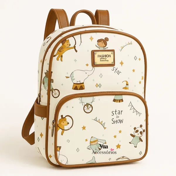 Mochila materninade menino e menina , bolsa de costas para passeio , escola , creche envio rapido