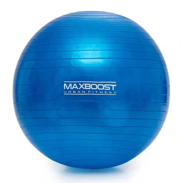 Bola De Ginastica Suiça Pilates 65cm Yoga Abdominais Alongamento Treino Maxboost Até 200kg