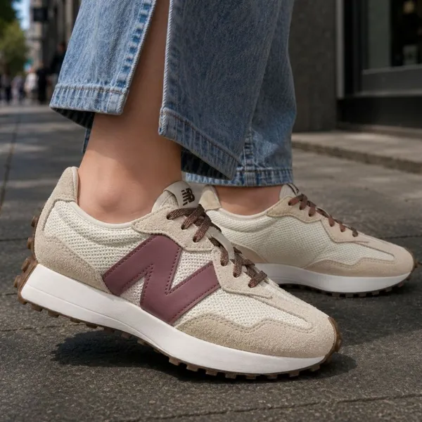 Tênis New Balance Feminino 327 Casual Dia A Dia Estilo Retrô