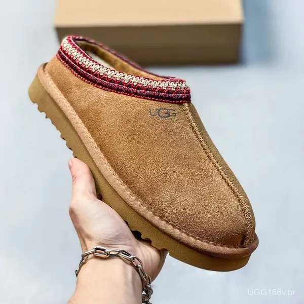 Botas Clássicas Australianas Tipo Pantufa para Homens e Mulheres