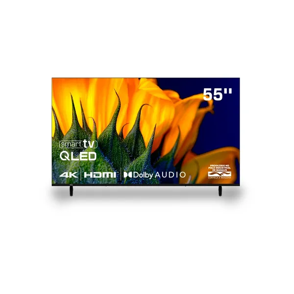 Smart TV HQ QLED 55” 4K Bluetooth
