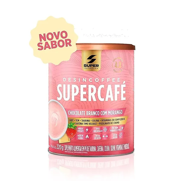Supercafé Chocolate Branco com Morango