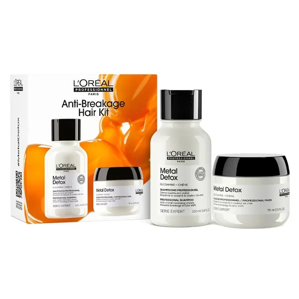 Kit L'Oreal Professionnel Serie Expert Metal Detox Sh 100ml + Máscara 75ml