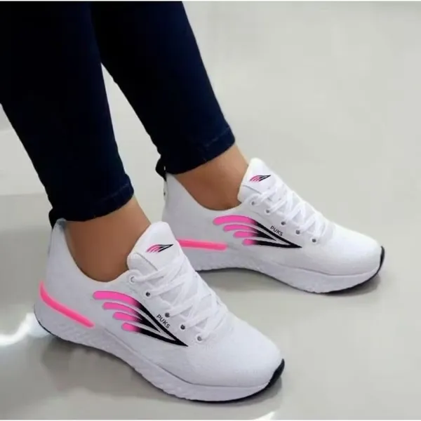 Tênis Feminino lançamento academia caminhada leve e confortável na promoção