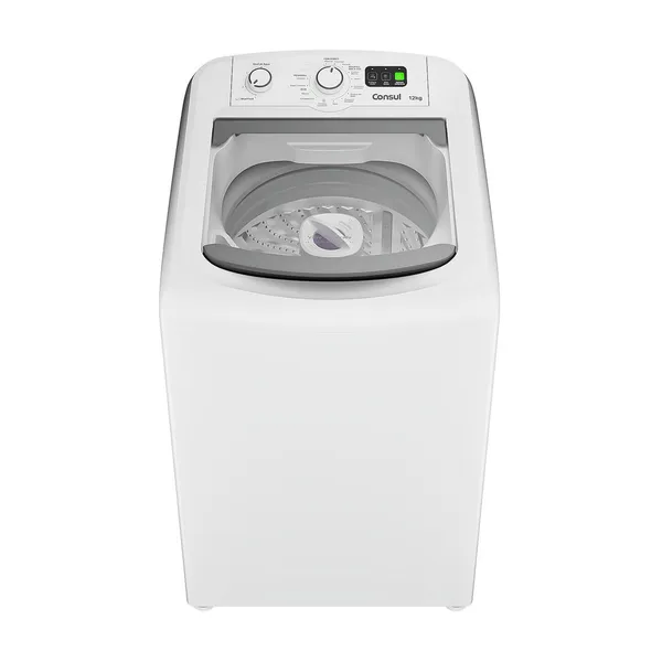 Máquina de Lavar Branca Consul 12kg com Dosagem Econômica e Ciclo Edredom - CWM12AB