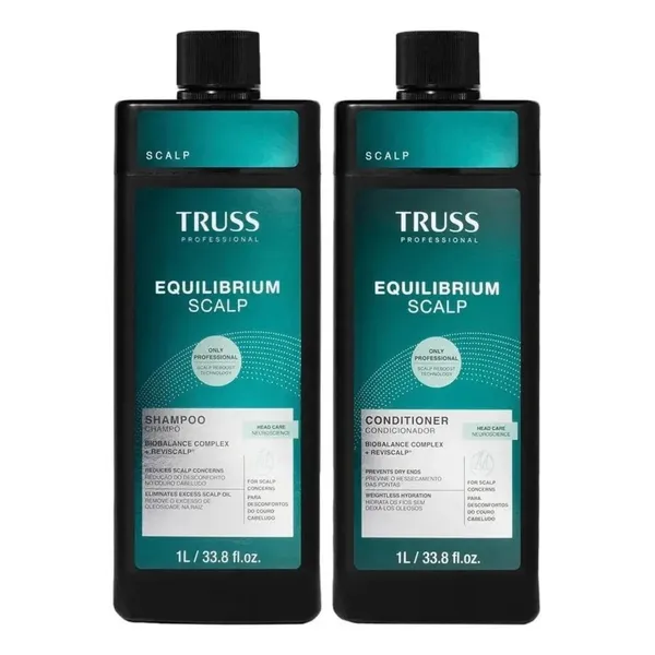 Truss Equilibrium Scalp Kit Shampoo e Condicionador 1000ml