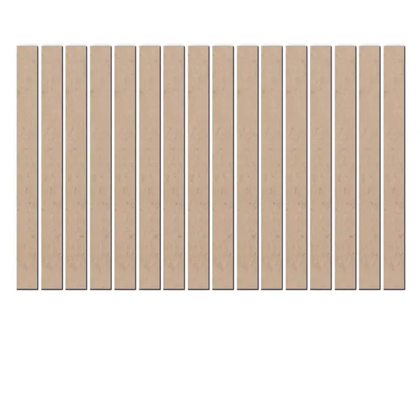 KIT 40 RIPAS CRU MDF MADEIRA RIPADO SHIPLAP PAINEL DECORATIVO RETANGULAR DECORAçãO QUARTO