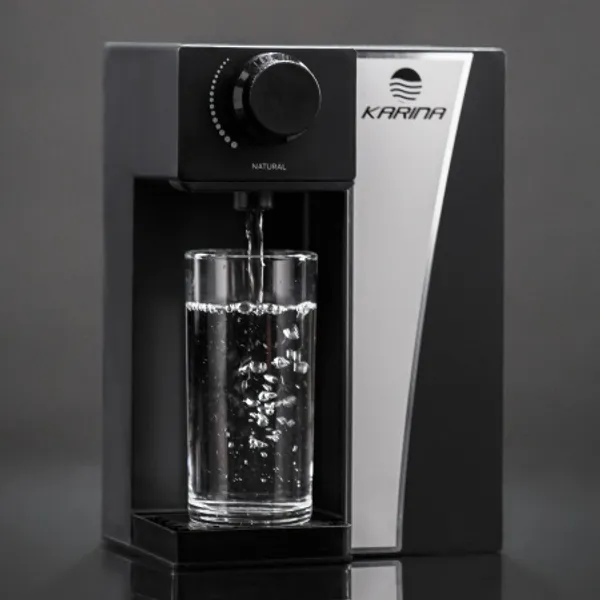 FILTRO DE AGUA NATURAL PRETO PURIFICADOR DE AGUA  -  NãO ELéTRICO