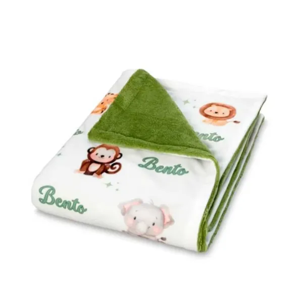 Manta Bebê Personalizada com Nome 70x80cm Menina e Menino Coberta Infantil Varias Estampas /Entrega Expressa/ lindas