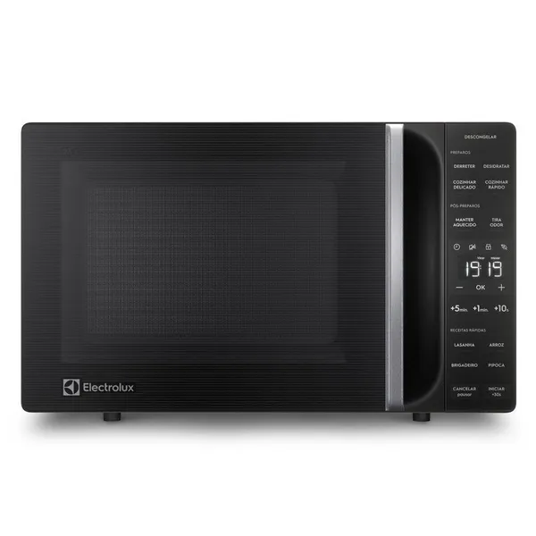MICRO-ONDAS ELECTROLUX 23L PRETO EFFICIENT COM DESCONGELAMENTO ASSISTIDO (ME23P)