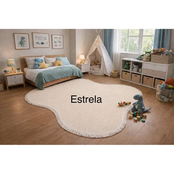 Tapete Andurá orgânic 100% algodão