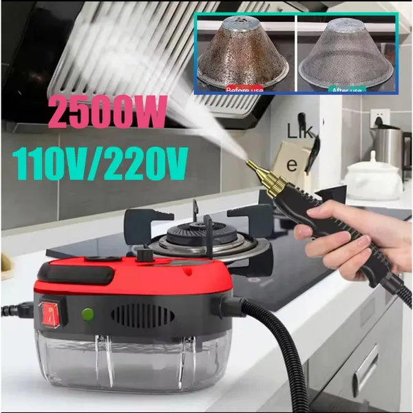 Limpador A Vapor De Alta Temperatura110V/220V , Máquina de limpeza de cozinha de 2500 W para desinfecção