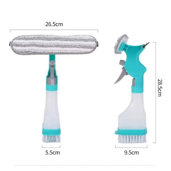 Rodo Spray Mop 4 Em1 Limpa Vidro Multiuso 250ml Vidro Janela - Bhz Store
