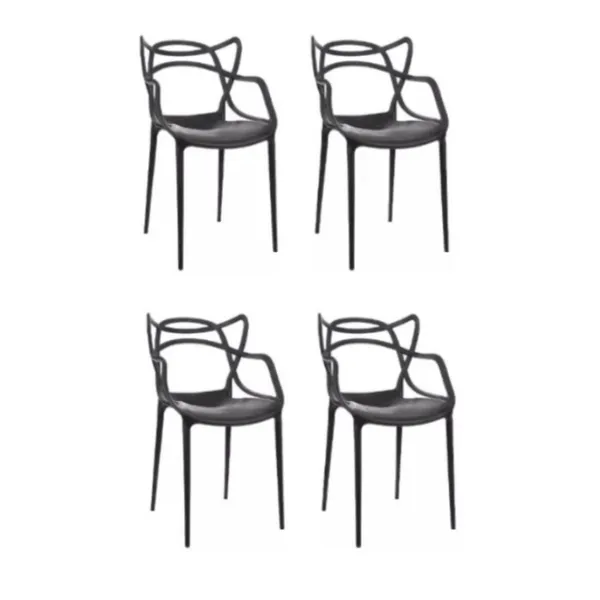 QUEIMA DE ESTOQUE - Conjunto Cadeiras Allegra Top de Vendas – Conforto e Sofisticação
