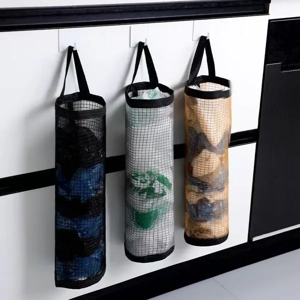 Organizador de Bolsas de Plástico – Dispenser Ideal para Sacolas de Compras na Cozinha