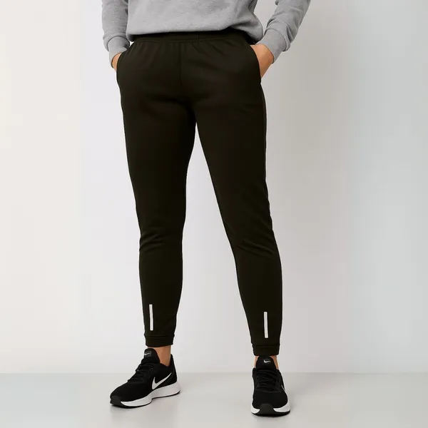 Calça JOGGER Refletivo Peças Dry Fit Academia Masculina Adulta com Bolso Zíper Flanelada
