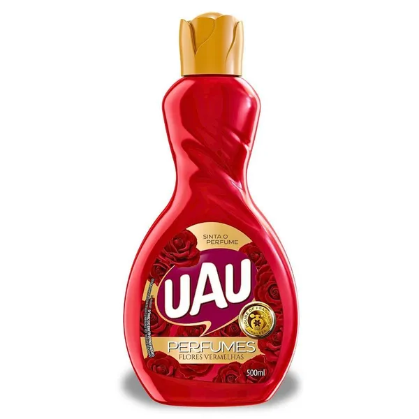 Limpador ​Perfumado 500ml UAU Flores Vermelhas