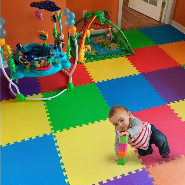 Kit Tapete Tatame Eva Premium Bebê