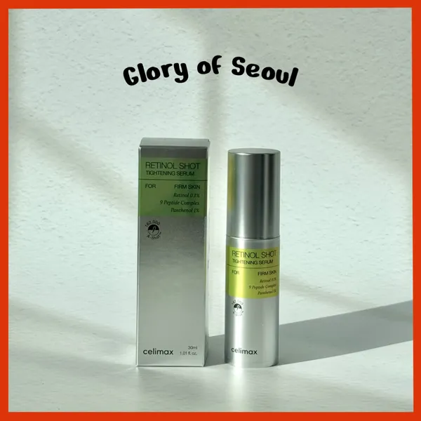 Celimax The Vita A Retinol Shot Tightening Serum, 30mL | with Pure Vitamin A Retinol, Peptide, Pore Minimizer