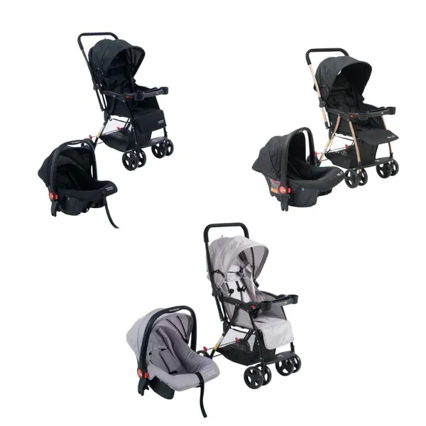 Carrinho de Passeio com Bebê Conforto