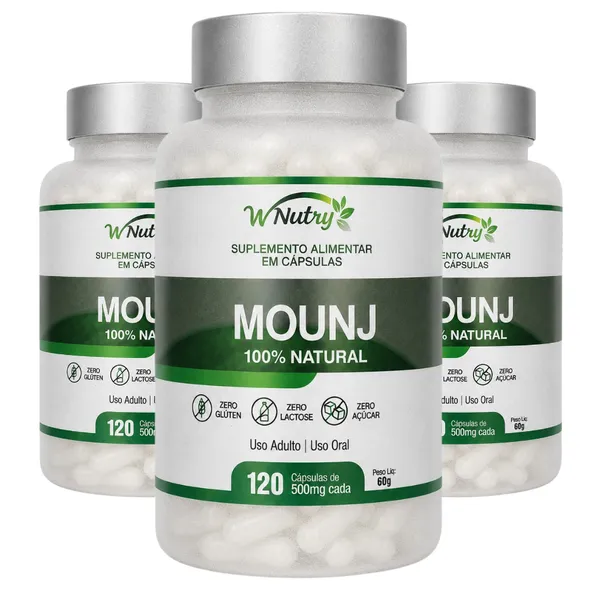 Psyllium + Glucomannan + Quitosana + Spirulina - 120 cápsulas 500 mg