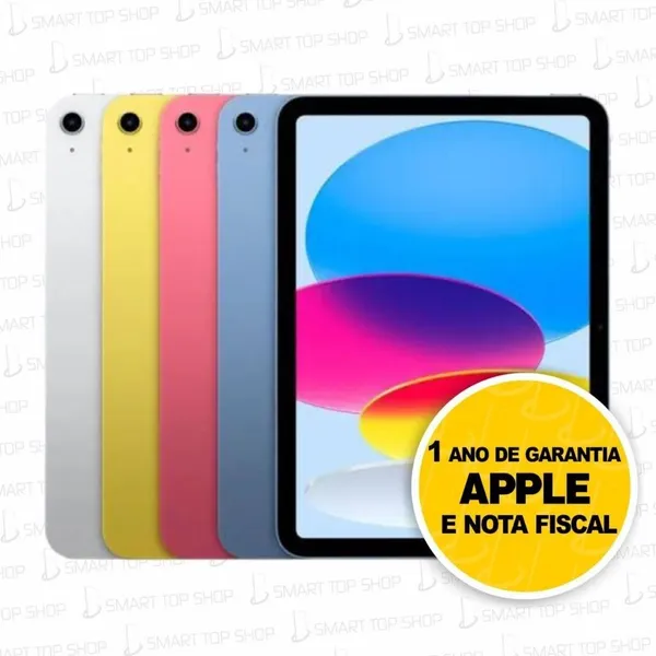 Ipad 11 Geração A16 128GB 11" 12MP 12MP 1 ANO DE Garantia