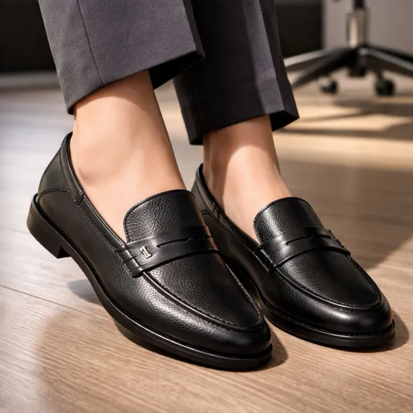 Mocassim Feminino 100% Couro Legítimo Couro Bovino Loafer Confortável Envio Imediato Promoção