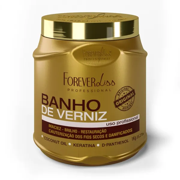 Máscara Banho de Verniz Forever Liss 1kg