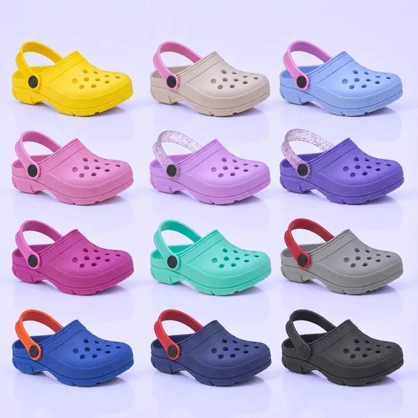 Sandália Babuche Lisa Infantil ​Confortável Escolar Promoção Kidstep