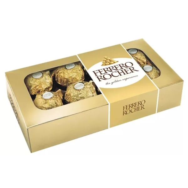 Bombom Ferrero Rocher Com 8 Unidades