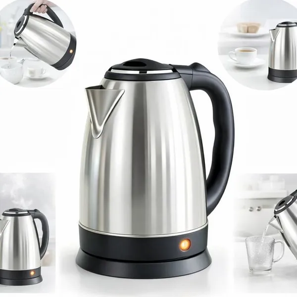 Chaleira Elétrica Inox para Café e Chá