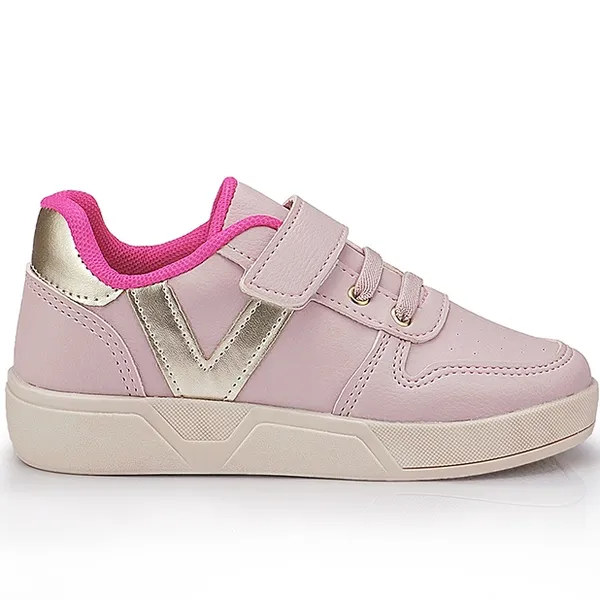 Tênis Infantil Menina Casual Com Carrapicho