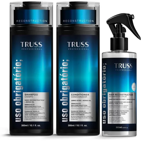 Kit Truss Uso Obrigatorio Shampoo E Cond + Spray 260ml