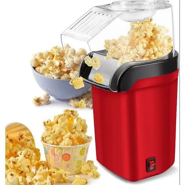 Pipoqueira Elétrica Ar Quente Máquina Fazer  Pipoca Sem Óleo Minijoy - 110v TOP
