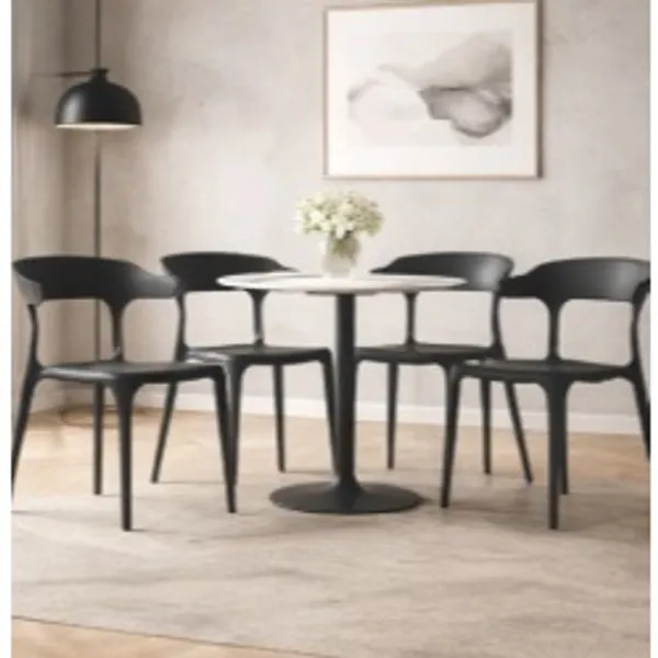 QUEIMA DE ESTOQUE Conjunto 4 Cadeiras Chifre Exclusiva – Decoração Rústica E Ousada