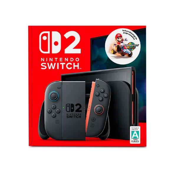 Nintendo Switch 2 De 256GB LCD Gray Novo Lacrado