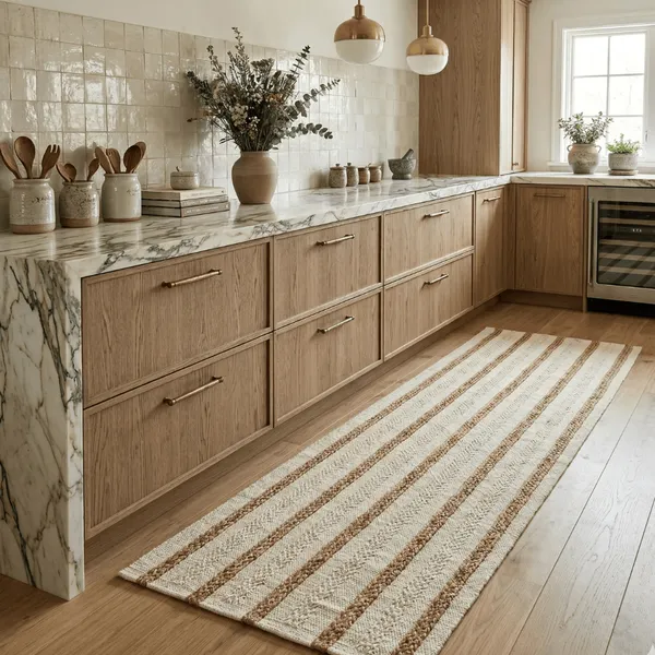 Passadeira Quarto, Cozinha, corredor 100% Algodão premium, Lavável na Máquina - Diversas Cores
