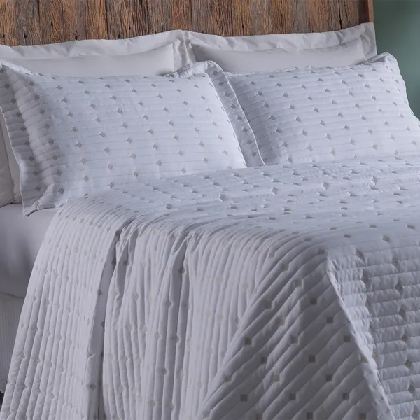 Cobre Leito Decor Para Cama SOLTEIRO / CASAL / QUEEN / SUPER KING Percal 200 Fios Bordado