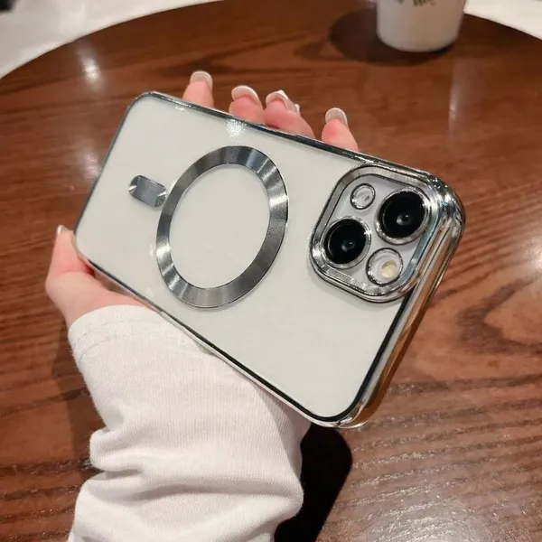 Capa Capinha Case Compatível Para iPhone 11 13 14 15 16 16E 17 Air Pro Max Plus Silicone Alta Qualidade Com MagSafe CX01