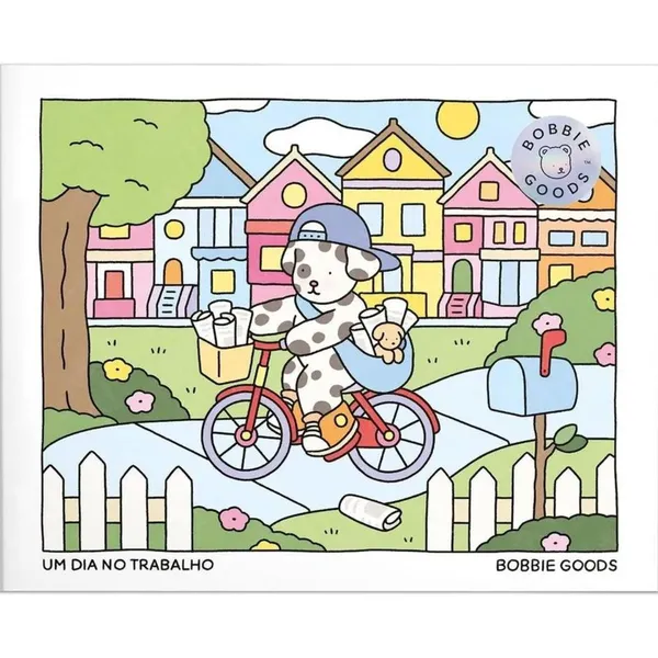 Um dia no trabalho | Livro de colorir oficial Bobbie Goods