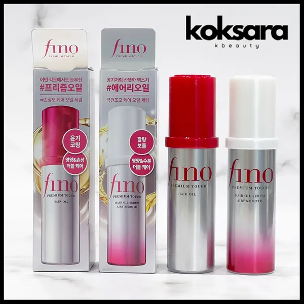 Fino Premium Touch Hair Oil 70ml, Oil Serum Airy Smooth 70ml