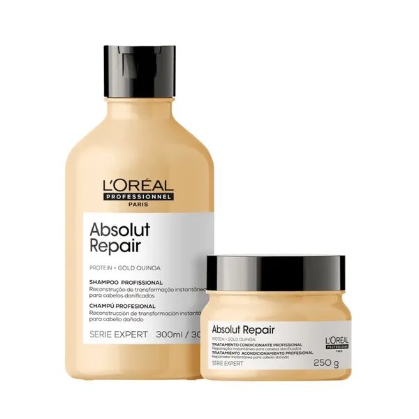 Kit Absolut Repair Shampoo 300ml e Máscara 250ml - LOréal
