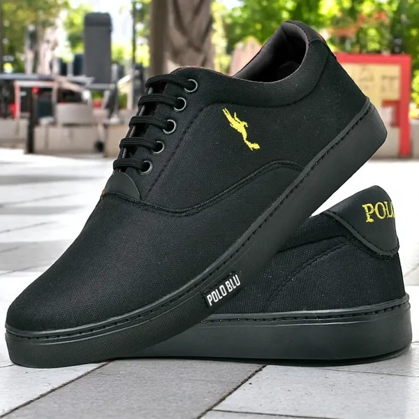 Tênis Masculino Casual Polo Blu Super Leve e Confortavél Cano Baixo do 37 ao 46.